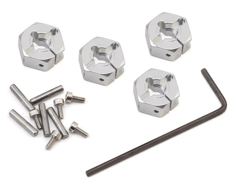 Tamiya Aluminum 6mm Clamp Type Wheel Hub Set [53569] - Hobbytech Toys