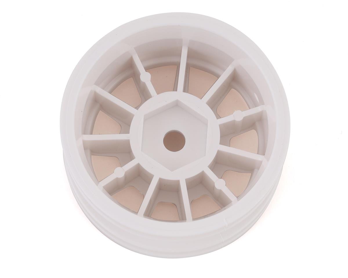 Tamiya M-Chassis 11 Spoke Racing Wheels (White) (4)
