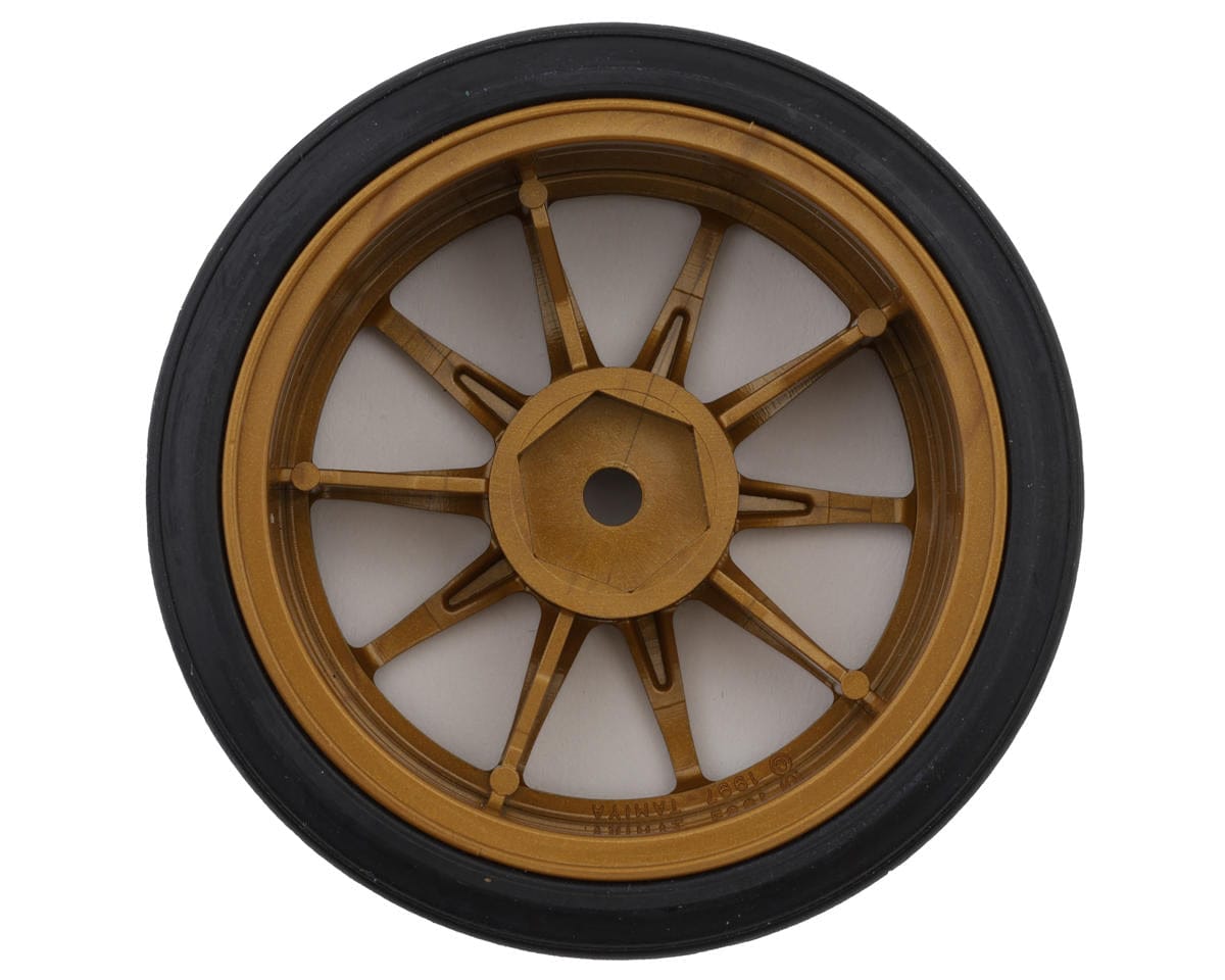 Tamiya Pre-mounted Drift Tires - Bronze (2pcs)