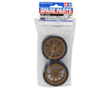 Tamiya Pre-mounted Drift Tires - Bronze (2pcs)
