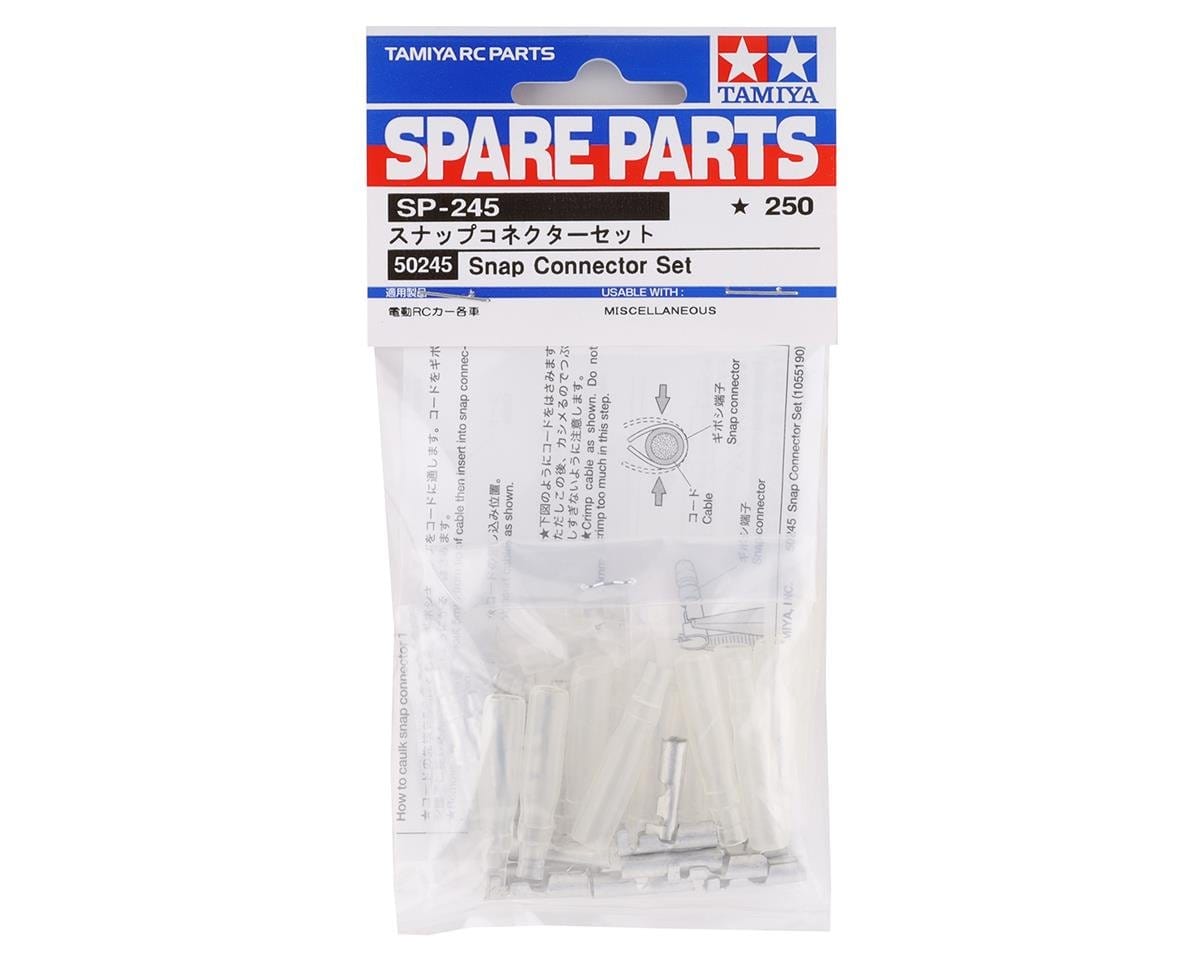 Tamiya RC Snap Connector Set (Motor Plugs) - Hobbytech Toys