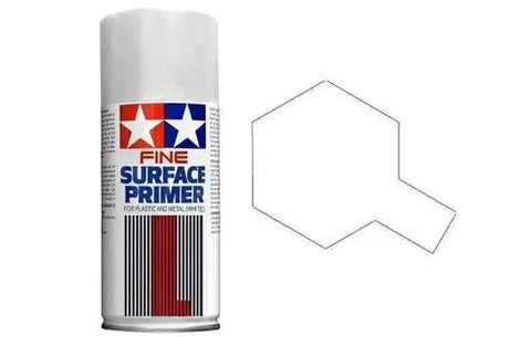 Tamiya Surface Primer White 180ml Tamiya PAINT, BRUSHES & SUPPLIES