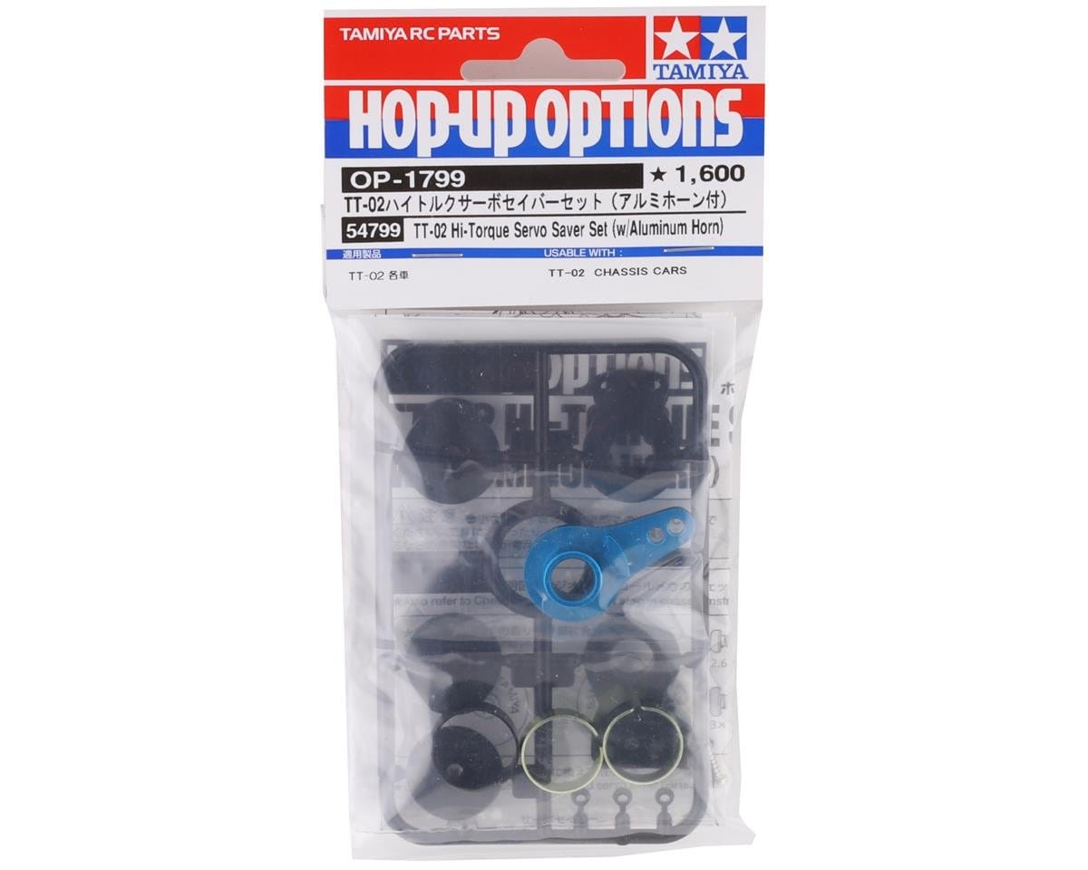 Tamiya TT - 02 Hi - Torque Servo Saver Set w/Aluminum Horn - Hobbytech Toys