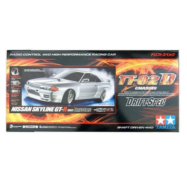 Tamiya TT-02D Nissan Skyline GTR 4wd Drift RC Kit [58604]