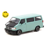 Tarmac 1/64 Dodge Van Light Green - Brand New Tooling - Hobbytech Toys