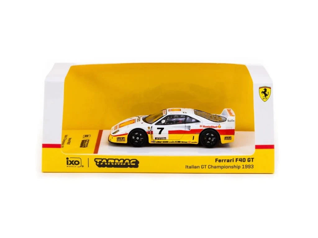 Tarmac 1/64 Ferrari F40 GT Italian GT Championship 1993 - Marco Brand - Hobbytech Toys