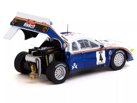 Tarmac 1/64 Lancia 037 Rally Costa Brava 1985 S.Servia/J.Sabater Diecast Model - Hobbytech Toys