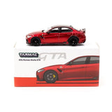 Tarmac 1/64 Metallic Red Alfa Romeo Giulia GTA - Hobbytech Toys
