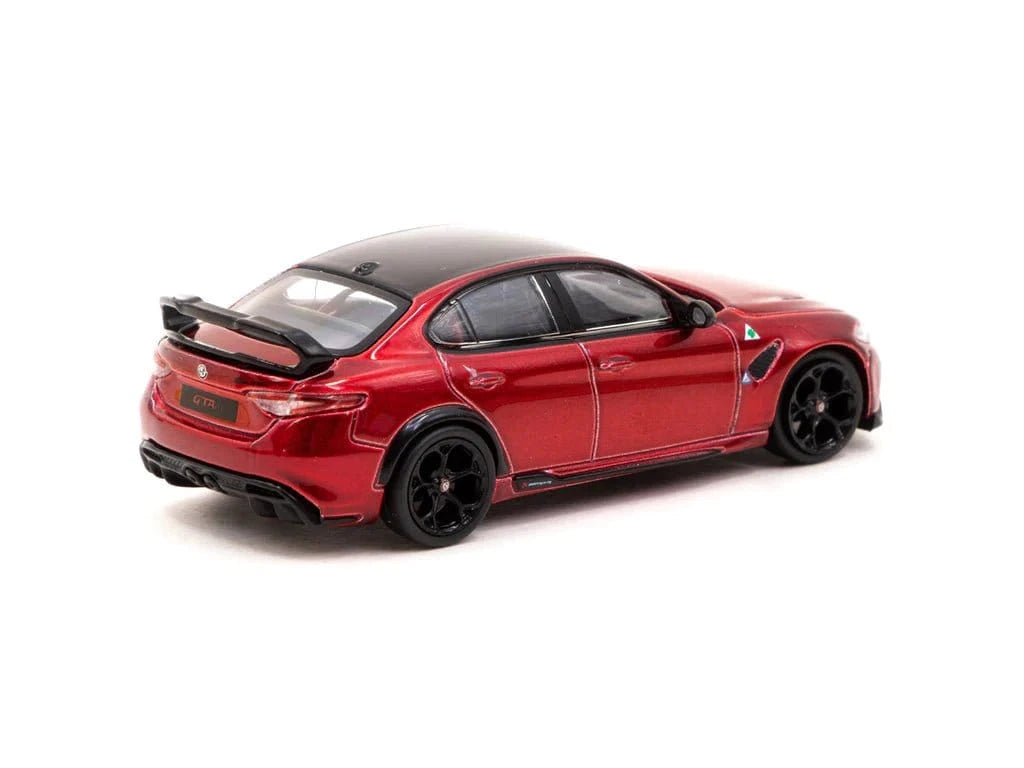 Tarmac 1/64 Metallic Red Alfa Romeo Giulia GTam - Hobbytech Toys