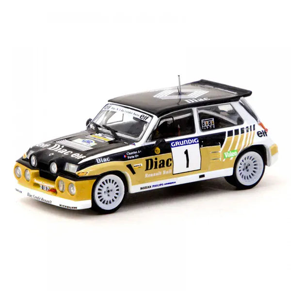 Tarmac 1/64 Renault 5 MAXI Turbo - Rallye du Var 1986 - Franois