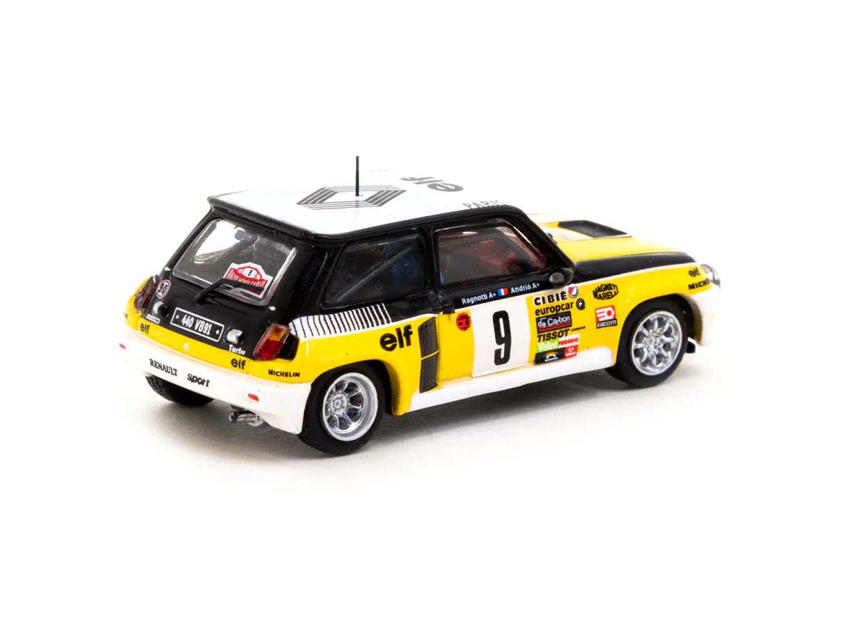 Tarmac 1/64 Renault 5 Turbo Monte Carlo Rally 1981 Winner - Jean