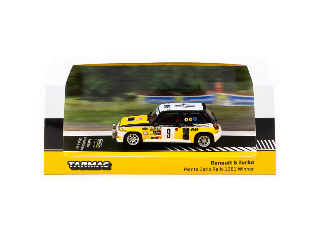 Tarmac 1/64 Renault 5 Turbo Monte Carlo Rally 1981 Winner - Jean