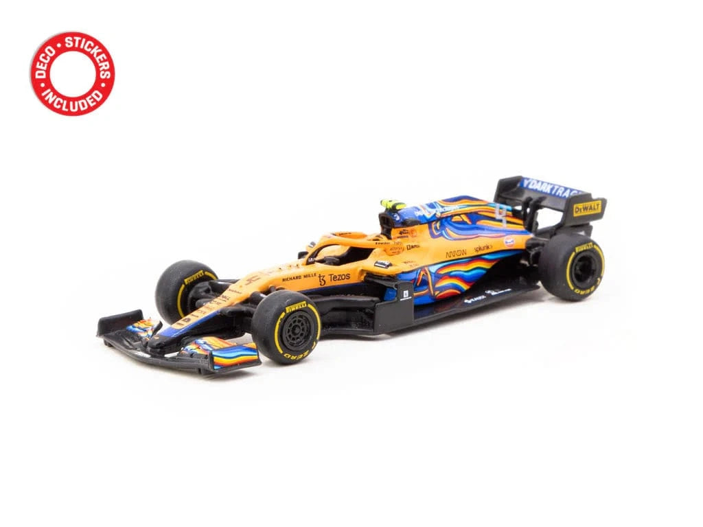 Tarmac McLaren MCL35M - Abu Dhabi Grand Prix 2021 - Lando Norris - Hobbytech Toys