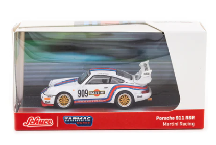 Tarmac 1/64 Porsche 911 RSR - Martini Racing - Hobbytech Toys