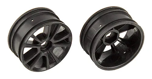 Team Associated 10-Spoke Wheels black 31441