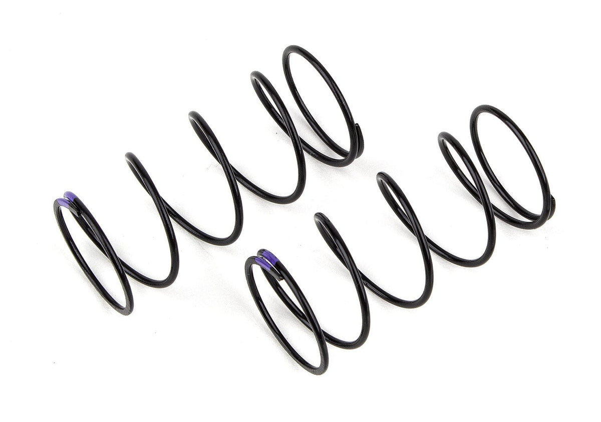 Team Associated 13mm Front Shock Springs, purple 4.6lb/in, L44, 5.75T, 1.2D [91946]