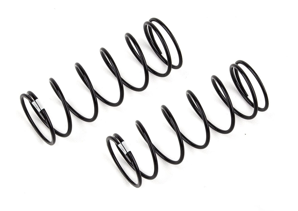 Team Associated 13mm Front Springs, white 4.40 lb/in, L54, 7.5T, 1.3D [71160]