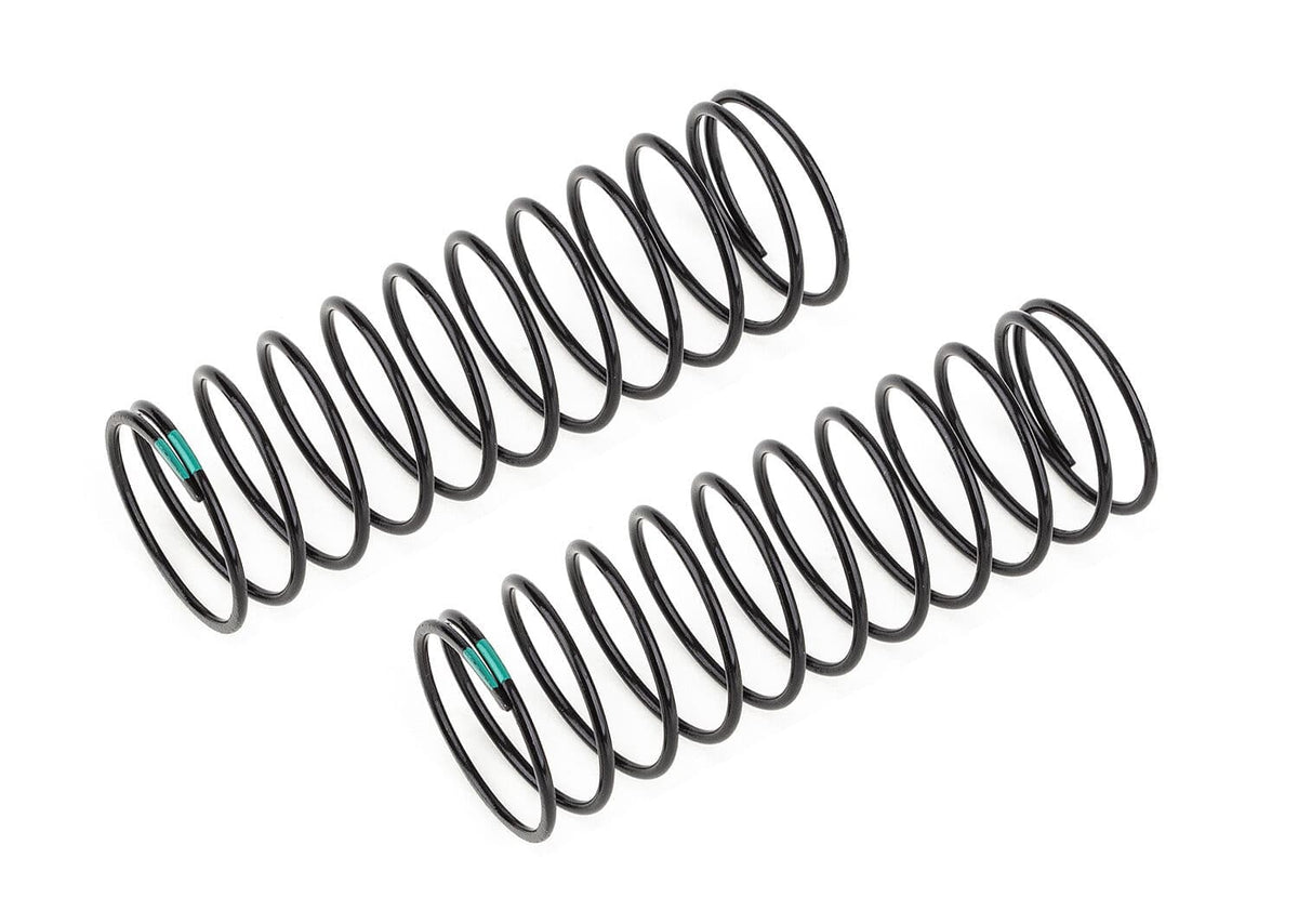Team Associated 13mm Rear Shock Springs, green 1.8lb/in, L61, 11.5T, 1.2D [91947]