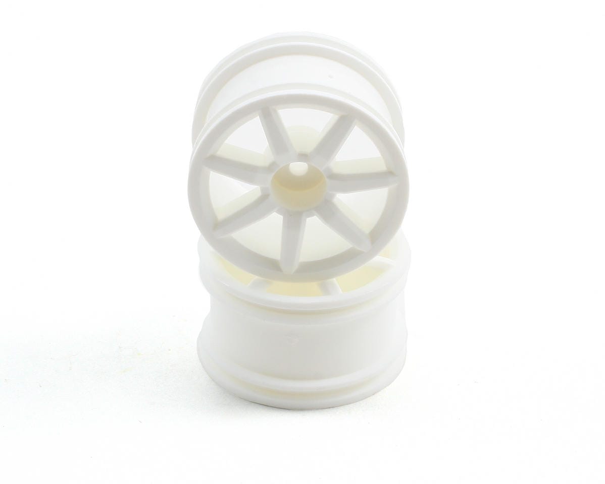 Team Associated 18R Spoked Wheel, white [21288]