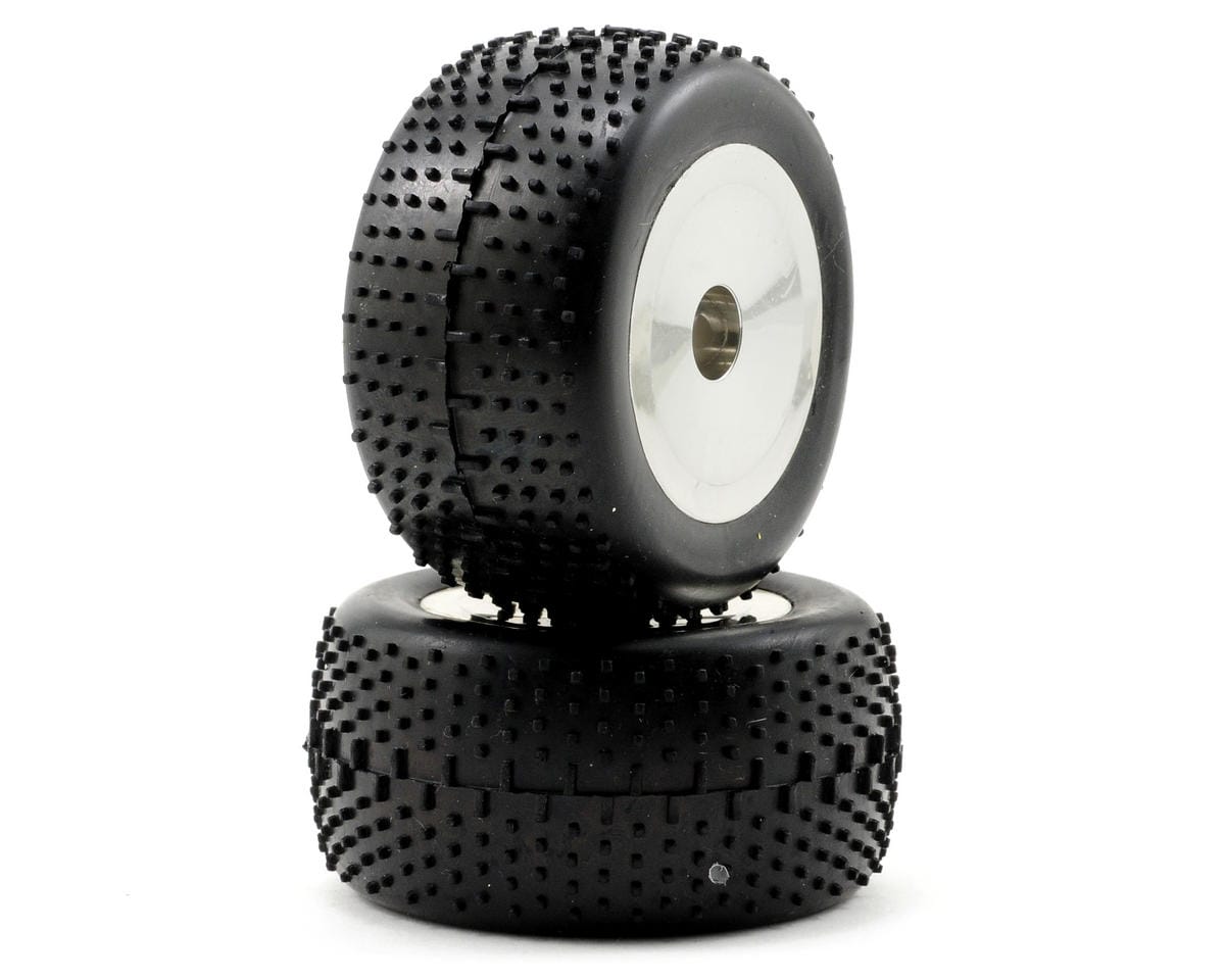 Team Associated 18T Tyres and Wheels Chrome 21062