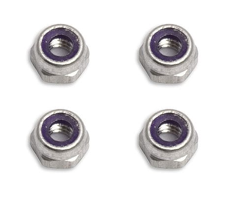 Team Associated 2-56 Aluminium Locknuts TC3/TC6 [3904]