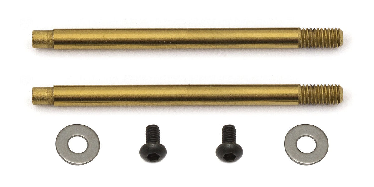 Team Associated 3x23mm Shock Shaft V2, TiN [91617]