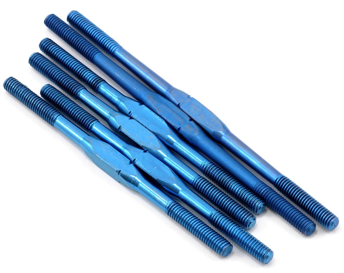 Team Associated 4x4 FT Blue Ti Heavy-duty Turnbuckle Set [91117]