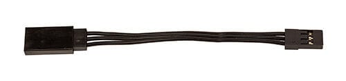 Team Associated 75mm Servo Wire Extension, black (2.95in) [27163]