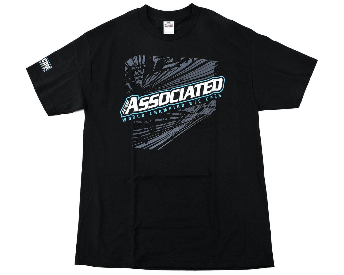Team Associated AE 2012 T-shirt, black, small [SP79S]