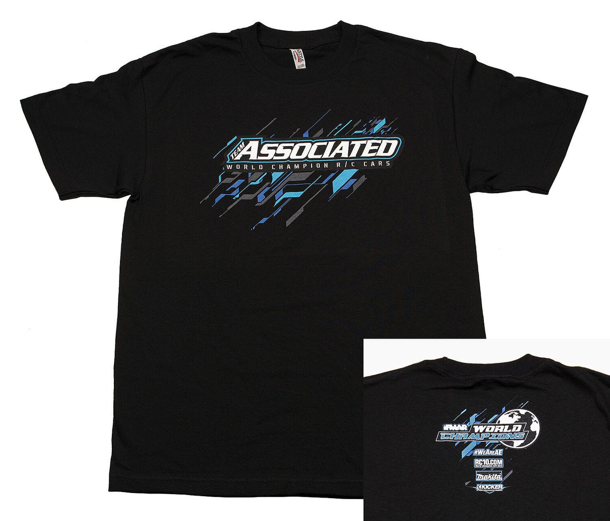Team Associated AE 2017 Worlds T-Shirt, black, M [SP124M]