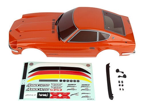 Team Associated APEX2 Sport, Datsun 240Z Body, 918 orange [31905]