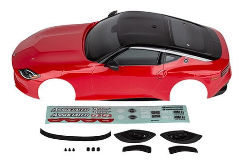 Team Associated APEX2 Sport, Nissan Z Body Set, Passion Red [31921]