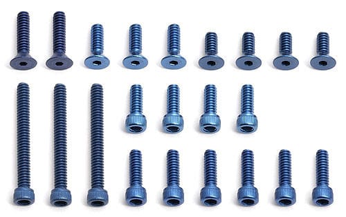 Team Associated B3/B2 Aluminium Screw Set [9290]
