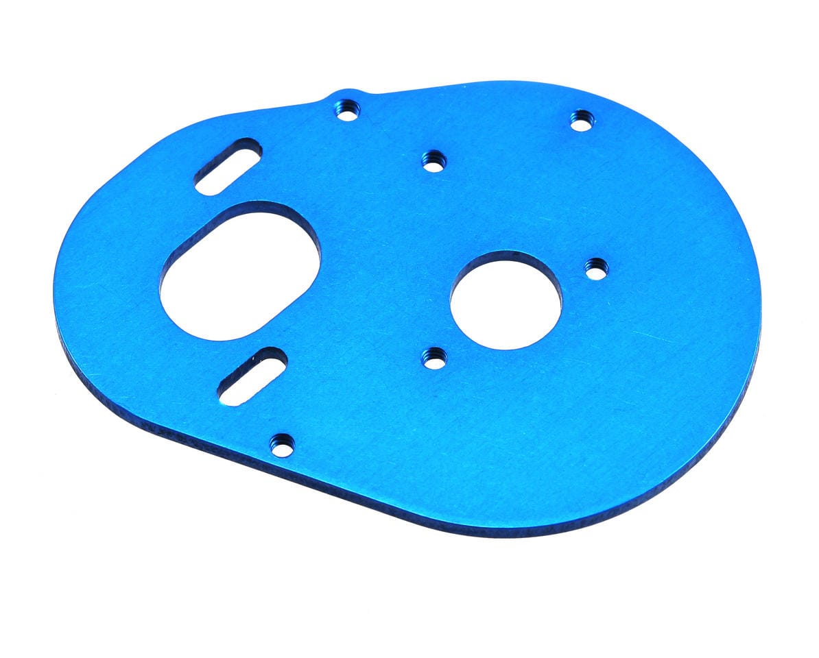 Team Associated B4/T4 Blue Aluminum Motor Plate [9600B]