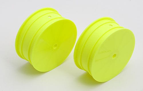 Team Associated B44 Front Wheel 2.2 Yellow [9768]