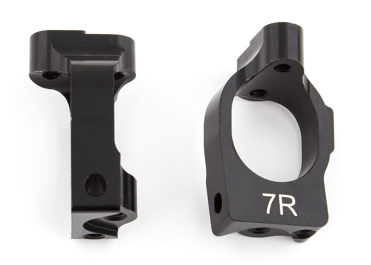 Team Associated B64 Aluminum Caster Blocks, 7 deg. (in kit, B64) [92028]