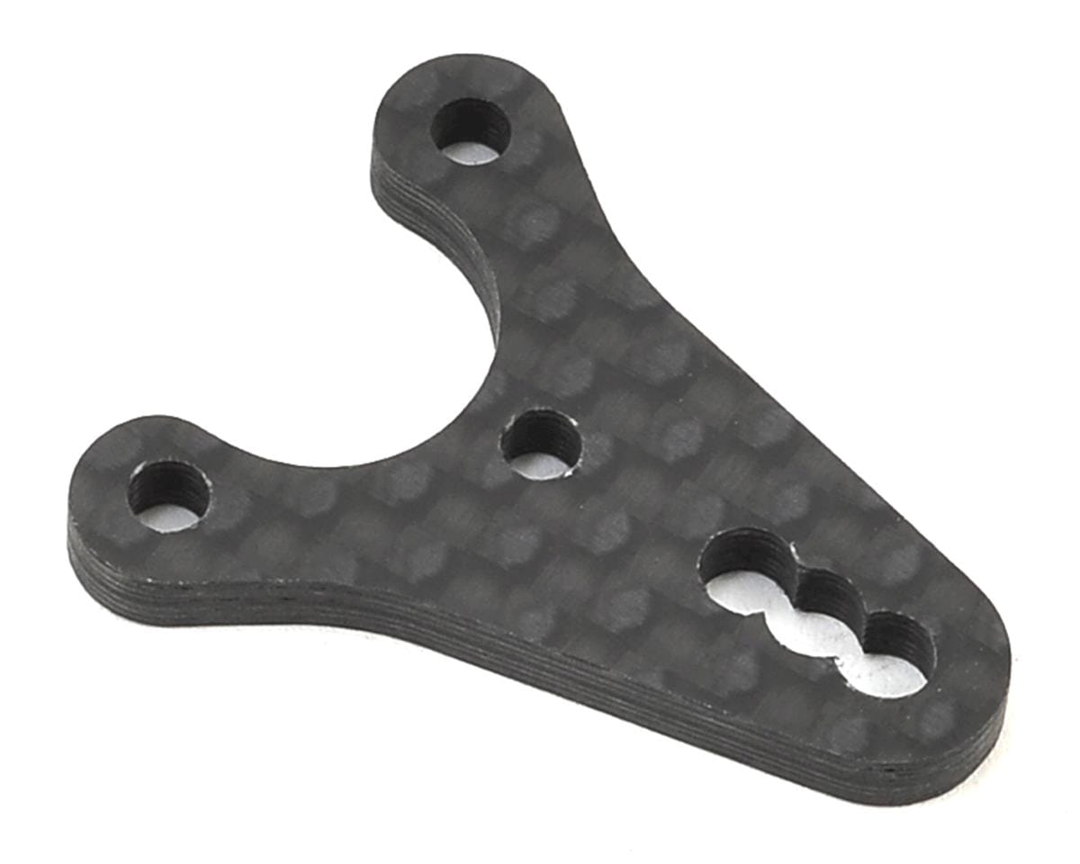 Team Associated B64 Factory Team Graphite Adjustable Bellcrank Input Arm 92006