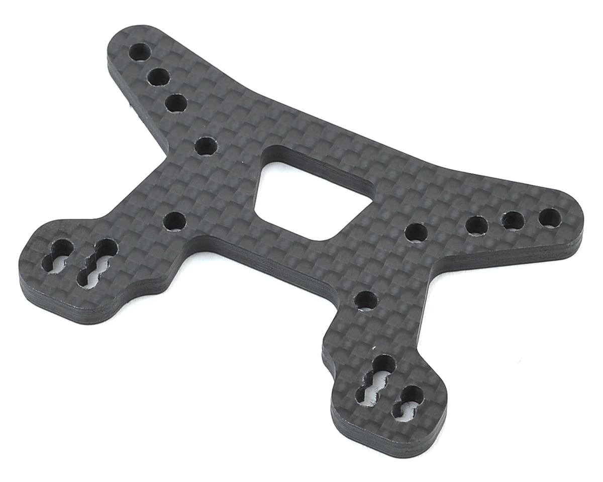Team Associated B64 Front Shock Tower, carbon fiber [92009]