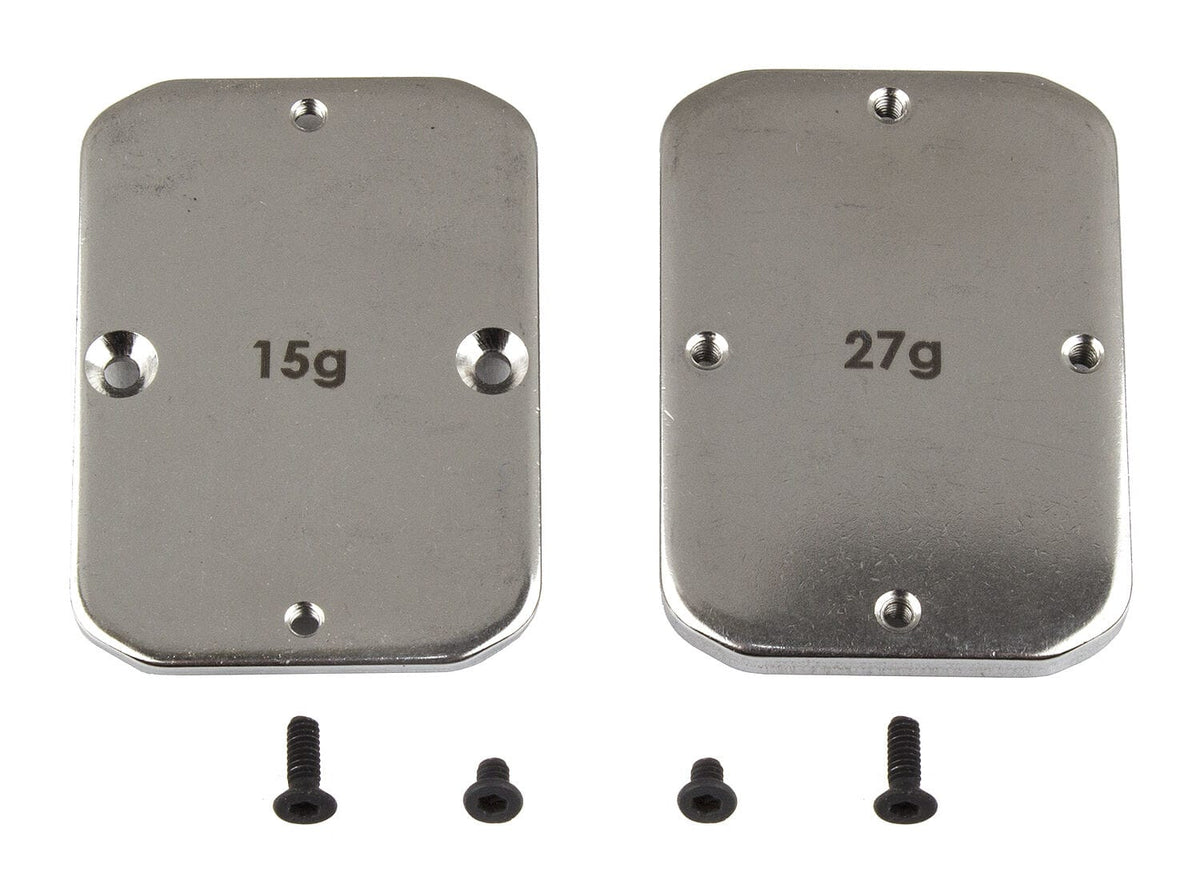 Team Associated B64 FT Steel Chassis Weights, 15g, 27g [92101]