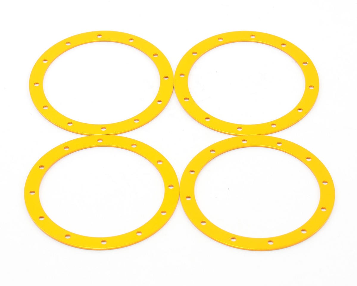 Team Associated SC8 Gold Beadguard Rings [89412]