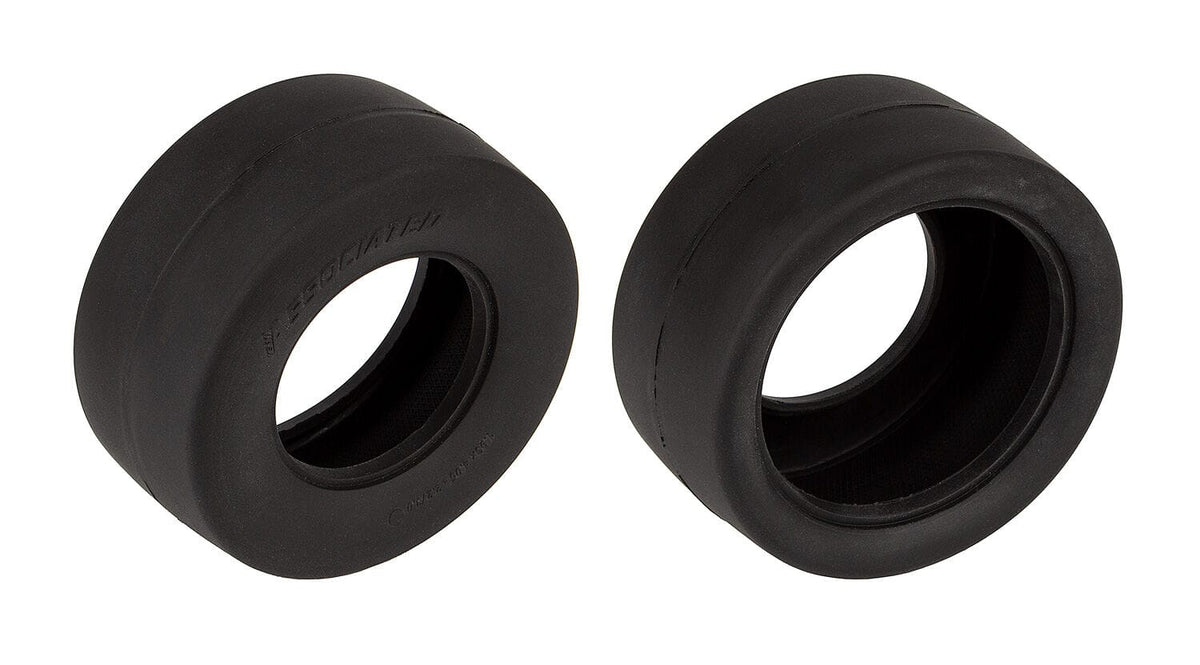 Team Associated Belted Drag Slick Tires, 2.2"/3.0" Bead, soft [72109]