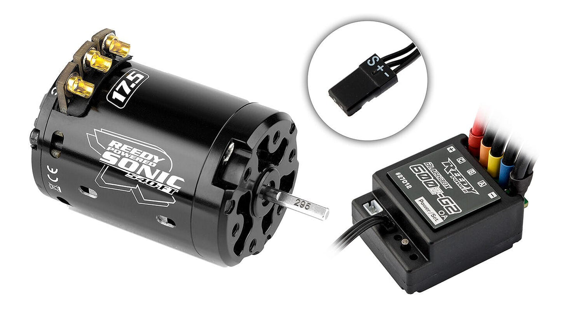 Team Associated Blackbox 600Z-G2 ESC / Sonic 540-FT 17.5 Combo [27038]