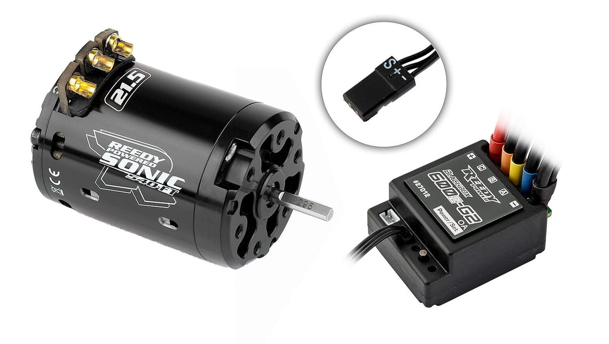 Team Associated Blackbox 600Z-G2 ESC / Sonic 540-FT 21.5 Combo [27039]