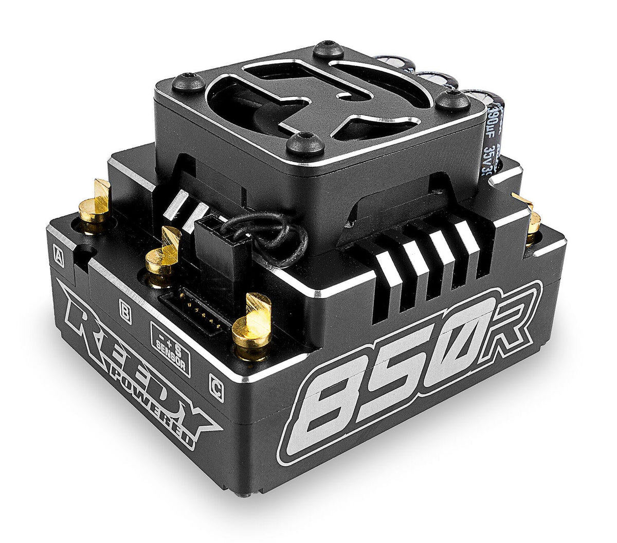Team Associated Blackbox 850R Competition 1/8 Sensored ESC with PROgrammer2 [27008]