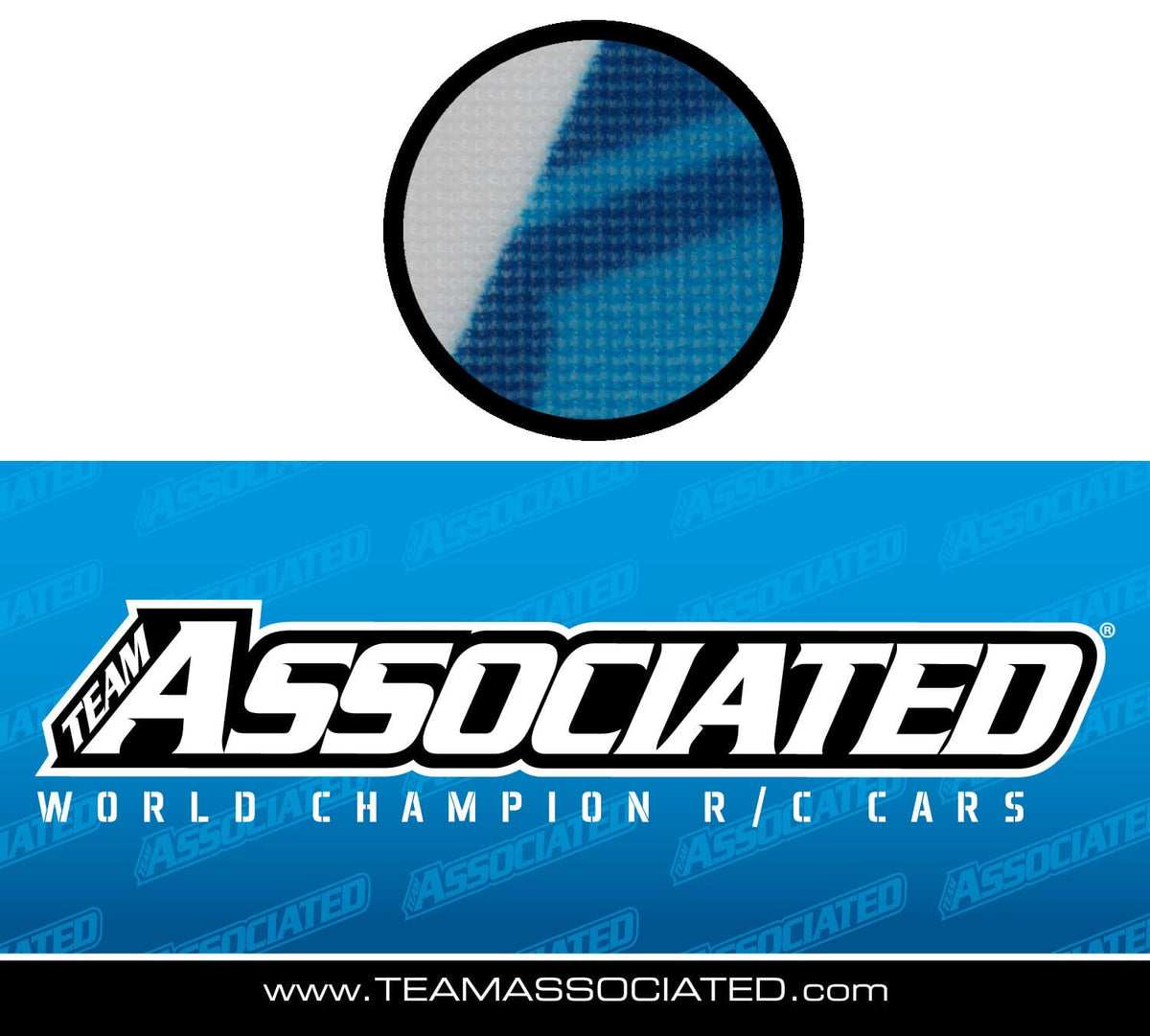 Team Associated Cloth Banner, 48x24 [SP303]