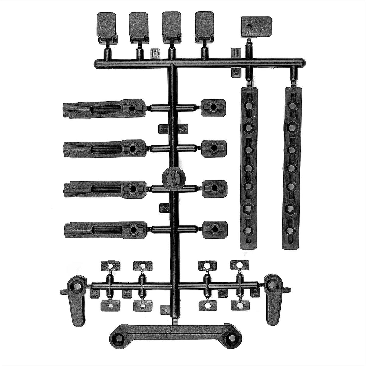 Team Associated DC10 Battery Mount Set [72231]