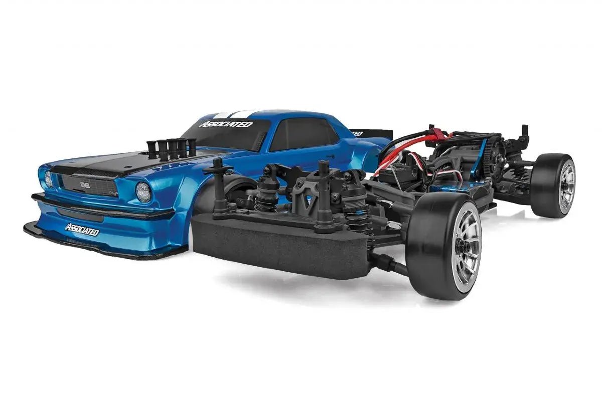 Team Associated DC10 RTR 1/10 Electric Brushless RWD Drift Car - Blue [30133] - Hobbytech Toys
