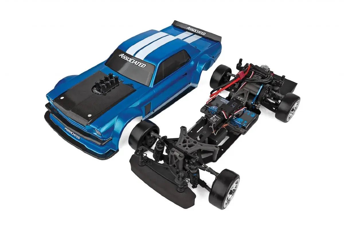Team Associated DC10 RTR 1/10 Electric Brushless RWD Drift Car - Blue [30133] - Hobbytech Toys