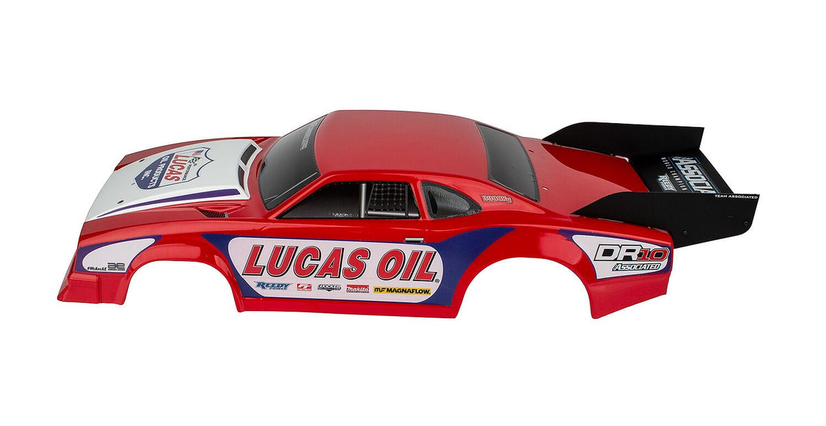 Team Associated DR10 Pro Reakt, Lucas Oil Body, painted [72033]