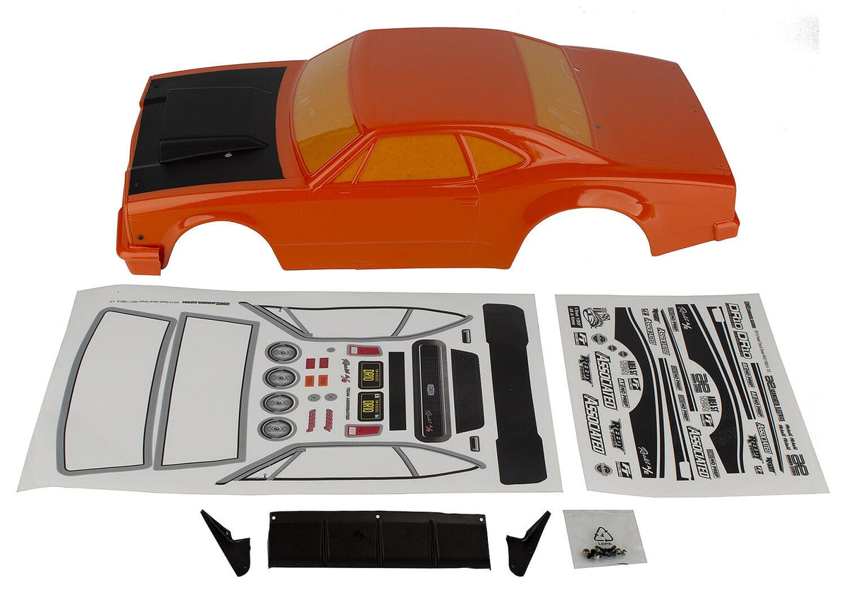 Team Associated DR10 Reakt Drag Body, orange [71083]